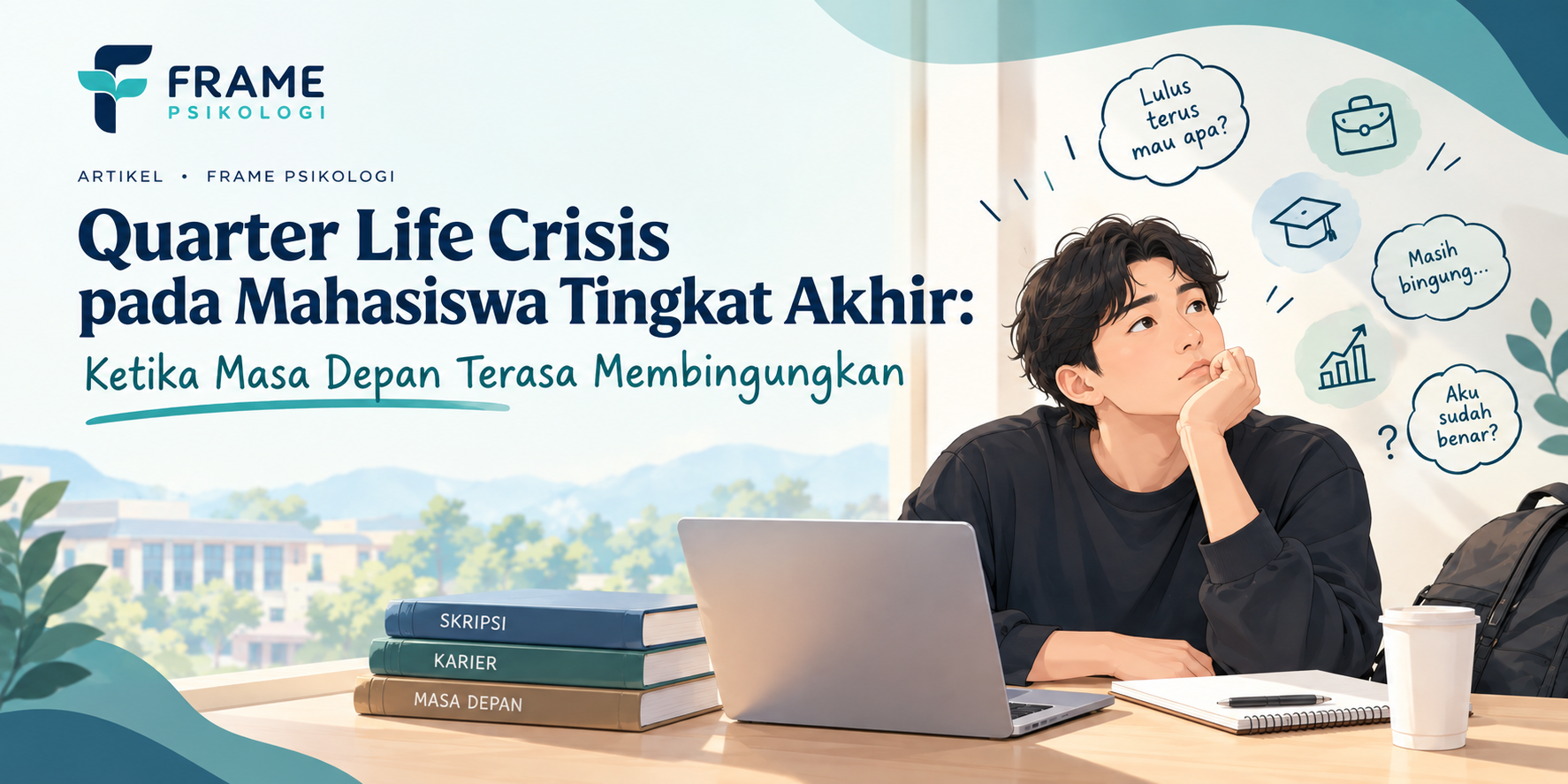 Quarter Life Crisis pada Mahasiswa Tingkat Akhir: Ketika Masa Depan Terasa Membingungkan